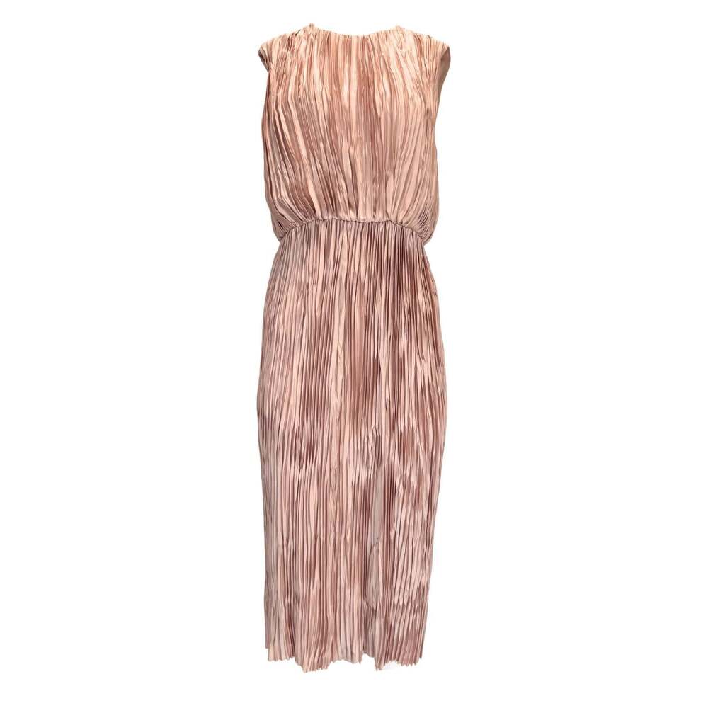 Gucci - Plissé Poly Satin Midi Dress - IT 44